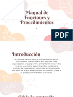 Manual de Funciones y Procedimientos