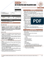 (FCM) 2.11 Introduction To Hospice and Palliative Care