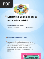 Didáctica Presentacion de La Asignatura