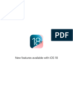 IOS 18 All New Features Sept 2024