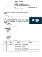 Surat Penawaran Pelatihan OSN-K Advanced Training - SMA Muhammadiyah Ahmad Dahlan Metro, Lampung