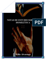 Notas de Estudio Sobre La Homiletic A Por Willie Alvarenga