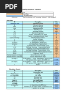 Reciprocating Compressor Sizing and Evaluation - 1