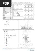 AP Chem Data Booklet 2024