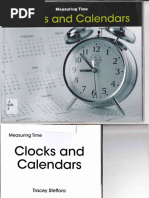 Clocks and Calendars - NEW