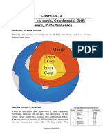 GeographyNotes12Structureonearth, ContinentalDrifttheory, Platetectonics 12649 12649211453