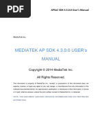 MTK Apsoc SDK User Manual