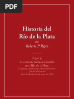 Historia Del Rio de La Plata Tomo I