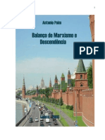 Balanço Do Marxismo e Descendência - Antonio Paim