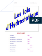 Lois Hydrostatique