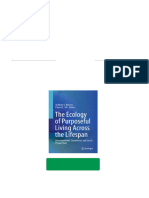 PDF The Ecology of Purposeful Living Across The Lifespan Developmental Educational and Social Perspectives Anthony L. Burrow Download