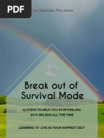 15 Steps To Break Out of Survival Mode Free Guide