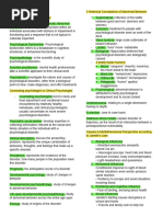 Abnormal Psychology Midterms Reviewer