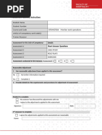 FH - Short Answer Question Assess.1