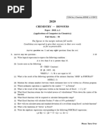 BSC H 2020 Chem Sem V Dse A 2