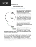 Lesson 3. Using Osnap in Autocad