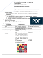 4a's Lesson Plan - Subject-Centered Models