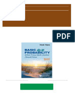 Instant Download Basic Probability What Every Math Student Should Know 2nd Edition Henk Tijms PDF All Chapter