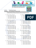 Soal Mengurutkan Bilangan 250 - 1.000 (Level 6)