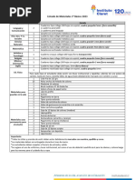 Lista de Materiales 2023 - 3° Básico