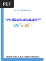 Plan de Gestion Del Riesgo de Desastres