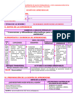 Sesión de Aprendizaje No Robar