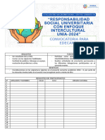 Registro de Edecanes Al Evento Macroregional de Rsu