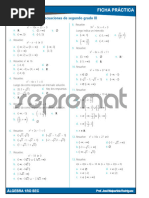 TEMA 5 - Inecuaciones de Segundo Grado III