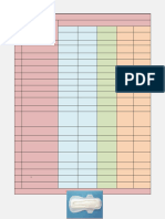 Sanitary Napkin Spec