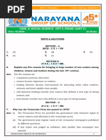 Cbse - Social Science - dpt-2 - Phase I - (Set - C) - 11-09-2024 Key