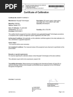 EQ589117-6394523-1 - Certificate of Calibration