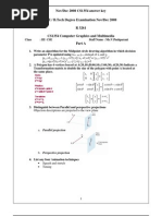 Nov/Dec 2008 CS1354 Answer Key B.E / B.Tech Degree Examination Nov/Dec 2008 R 3261 CS1354 Computer Graphics and Multimedia Part A