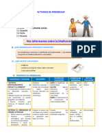 D1 A2 SESION PS. Nos Informamos Sobre La Biodiversidad