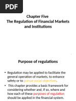 Chapter Five Regulation of FM AND FI