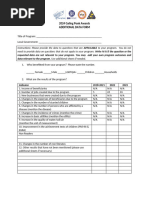 Galing Pook Site Validation Additional Data Form