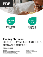 OEKO-TEX Testing Methods STANDARD 100 EN