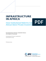 Working Paper Infrastructure in Africa