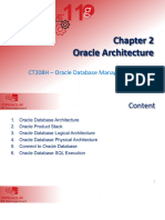 (CT208H) Ch2 - Oracle Architecture