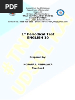 1ST Periodical-English