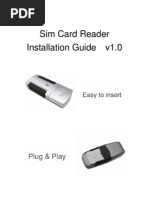 Sim Card Reader Installation Guide v1.0