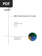 3com NBX V3000 Admin Guide