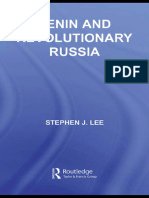 Stephen J. Lee - Lenin and Revolutionary Russia (Questions and Analysis in History) (2003)