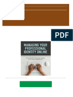 Managing Your Professional Identity Online A Guide For Faculty Staff and Administrators 1st Edition Kathryn E. Linder