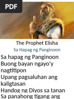 F The Prophet Elisha