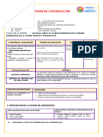 SESIÓN DE CLASE 11 de Setiembre - COMUNICACIÓN