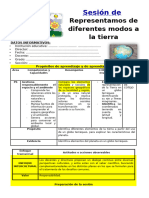 6º Grado Dia 5 Ps. Representamos de Diferentes Modos A La Tierra