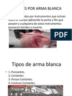 Lesiones Por Arma Blanca