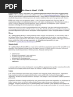 What Is The Capability Maturity Model