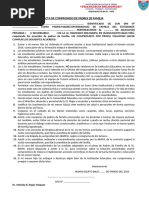 Acta de Compromiso Estudiantes y Formatos