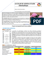 TP N°1 - Mesurer Le PH de Solutions D Acide Chlorhydrique